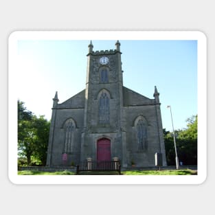 Church at Millport, Scotland. PHOTOGRAPHY. Sticker